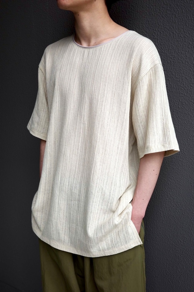 Paratrait【LACE T-SHIRT  -Beige-】