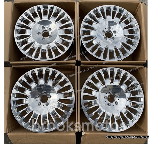 19インチポリッシングスタイルホイールメルセデスベンツ W222 S クラスメイバッハ 4本セット　-BRN-11897