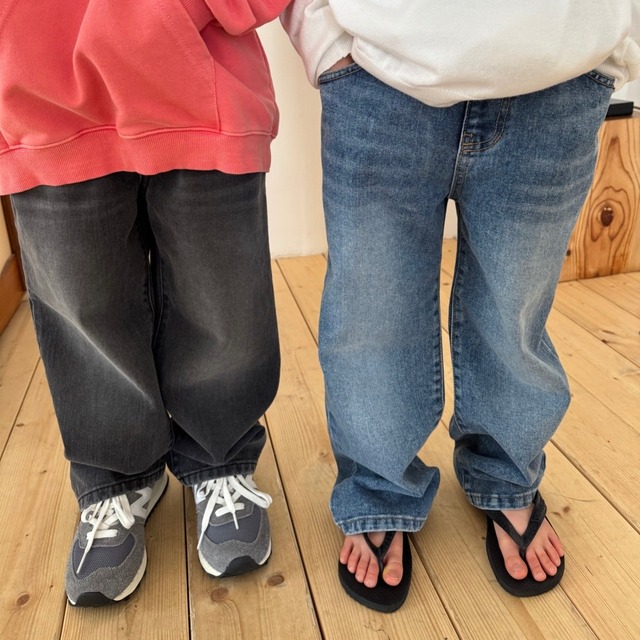 【予約】 youth wide denim/ our（kids）