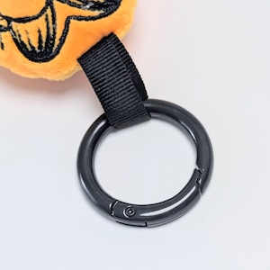♧【 Garfield ( ガーフィールド ) 】『 ガーフィールド&DONUTS 』Mini Plush KeyHolder / ミニぬいぐるみ キーホルダー / マスコット 〚アメリカン雑貨 アメトイ〛