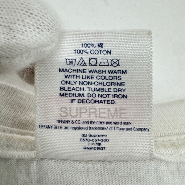 Supreme×Tiffany&Co./シュプリーム×ティファニー【21AW】Box Logo Tee