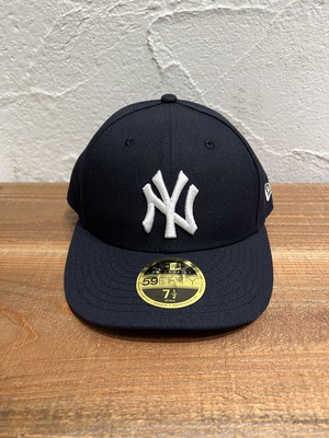 NEW ERA (ﾆｭｰｴﾗ) - Low Profile 59FIFTY NYY (5950 ﾆｭｰﾖｰｸ･ﾔﾝｷｰｽ)