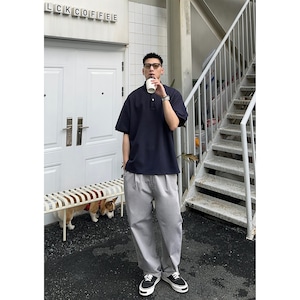 BatterUP Minimal Knit Polo Oversize Tee（ミニマルニットポロ オーバーサイズT）
