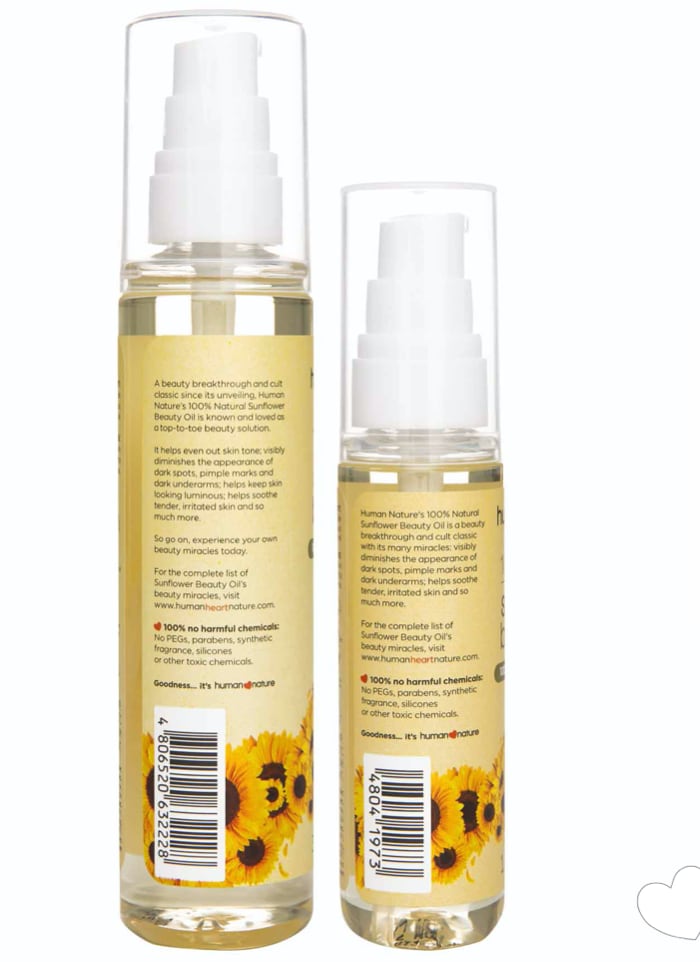 25の奇跡を体験できるSunflower Beauty Oil(100ml)