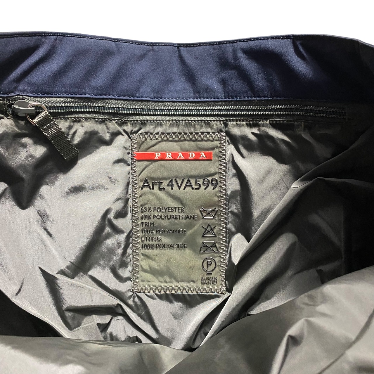 PRADA SPORT technical fabric tote bag