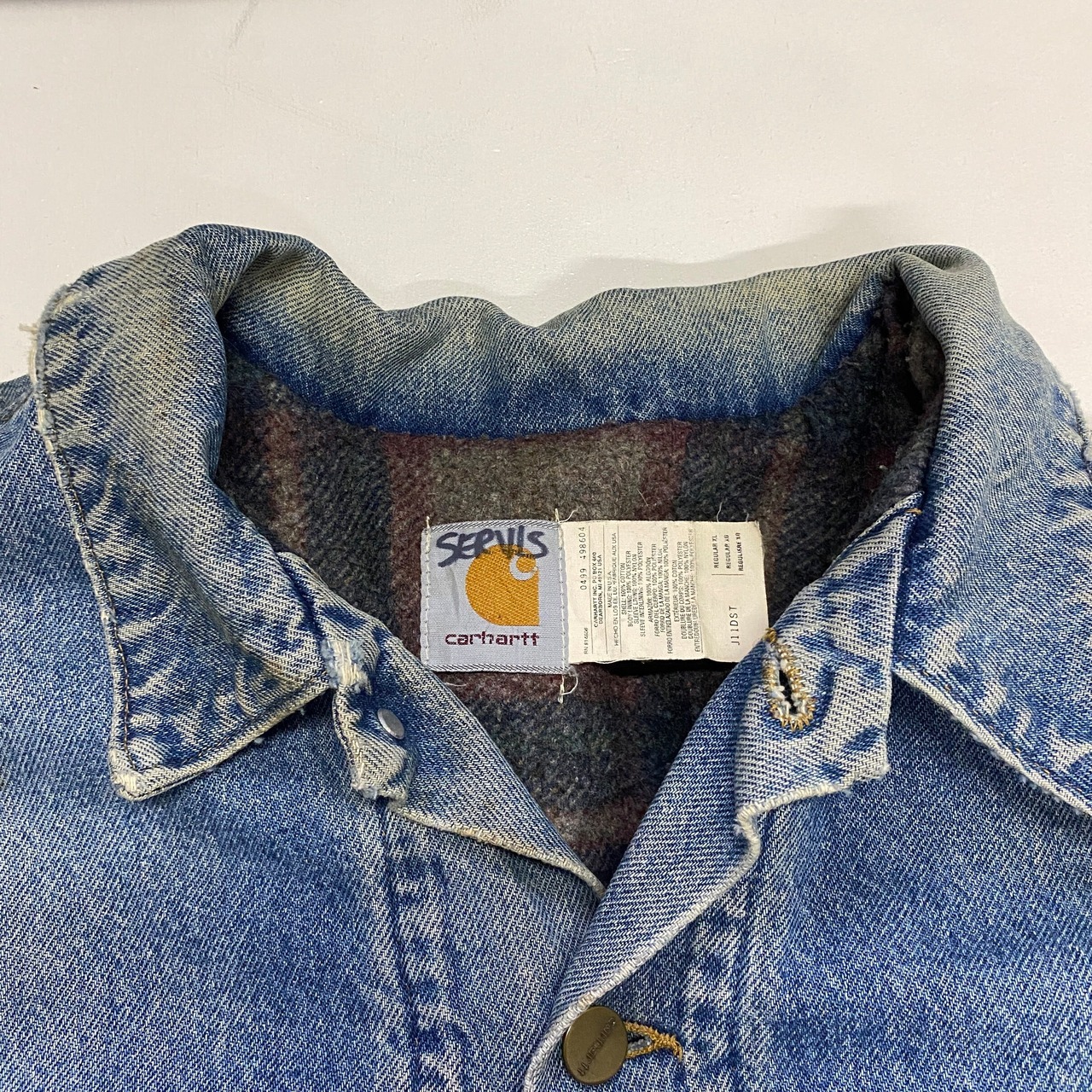 USA製 80年代〜90年代 Carhartt カーハート ブランケットライナー 