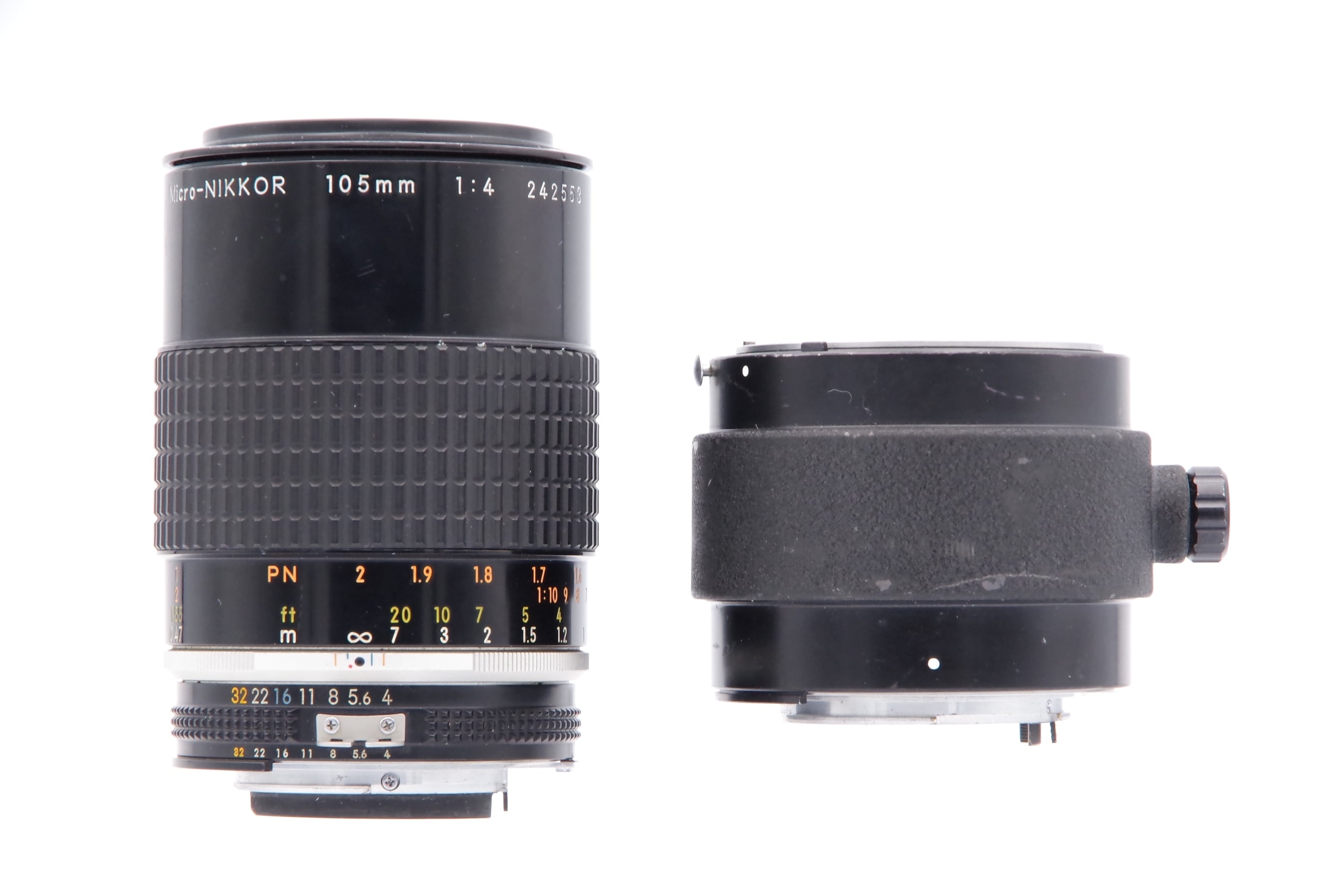 Nikon Ai Nikkor 105mm f/4+PN-11 美品 Fマウント AI-S Micro-NIKKOR 105mm F4 + PN-11 Fマウント Nikon ニコン | 近江