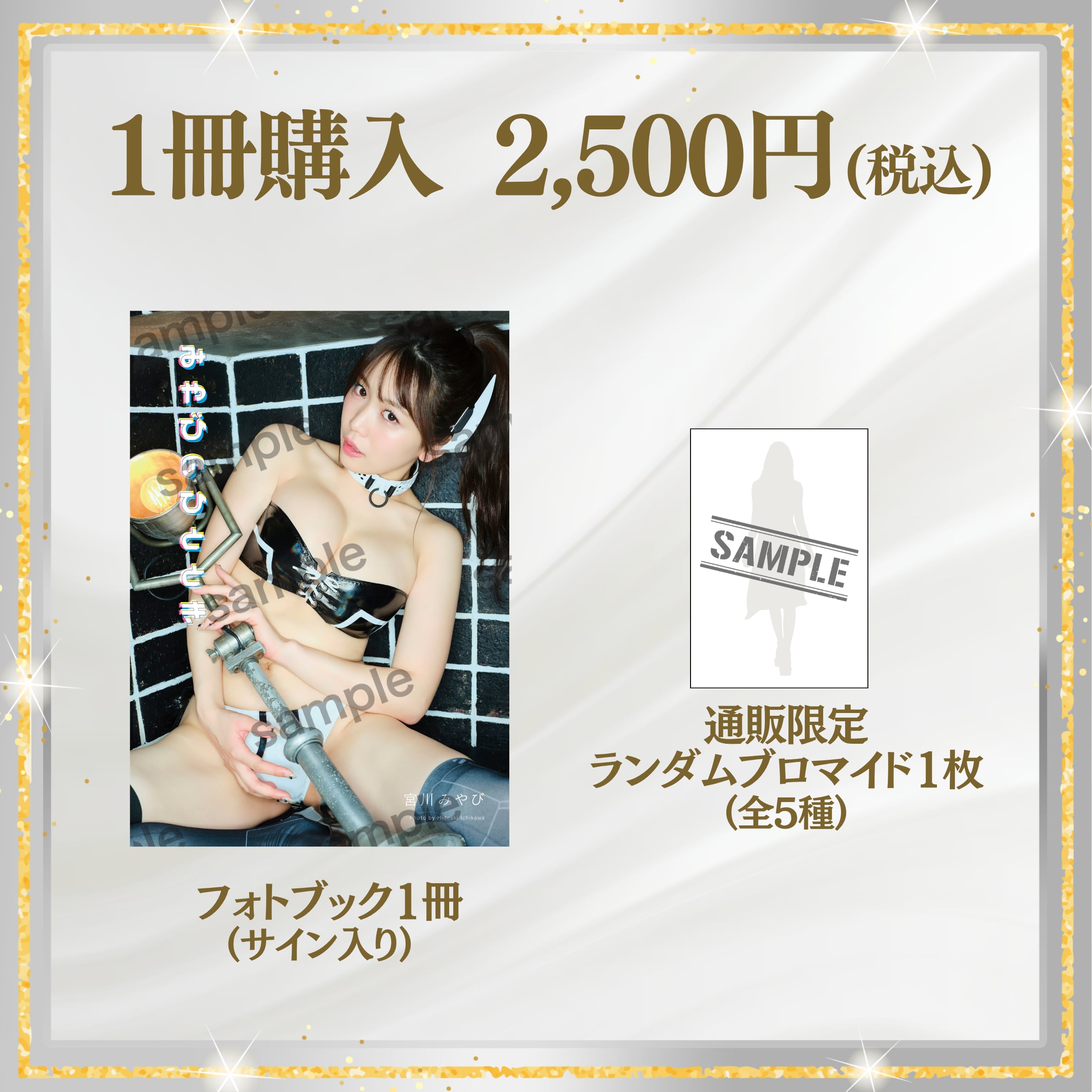 【フォトブック1冊】宮川みやび 1st. フォトブック「みやびのひととき」(特典付き) 【AIPB-0120】