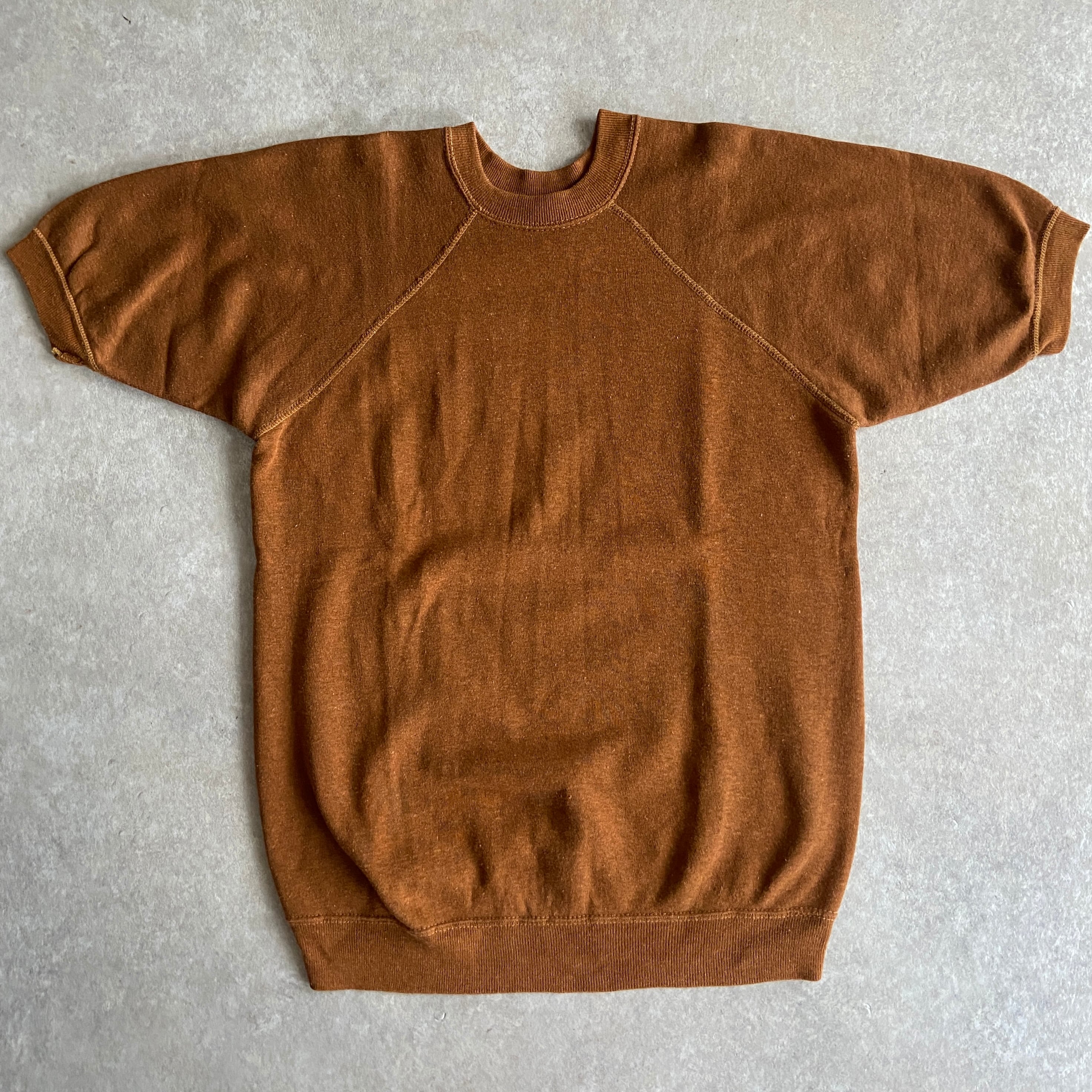 1970s Sportswear S/S Sweatshirt S Made in USA H377
