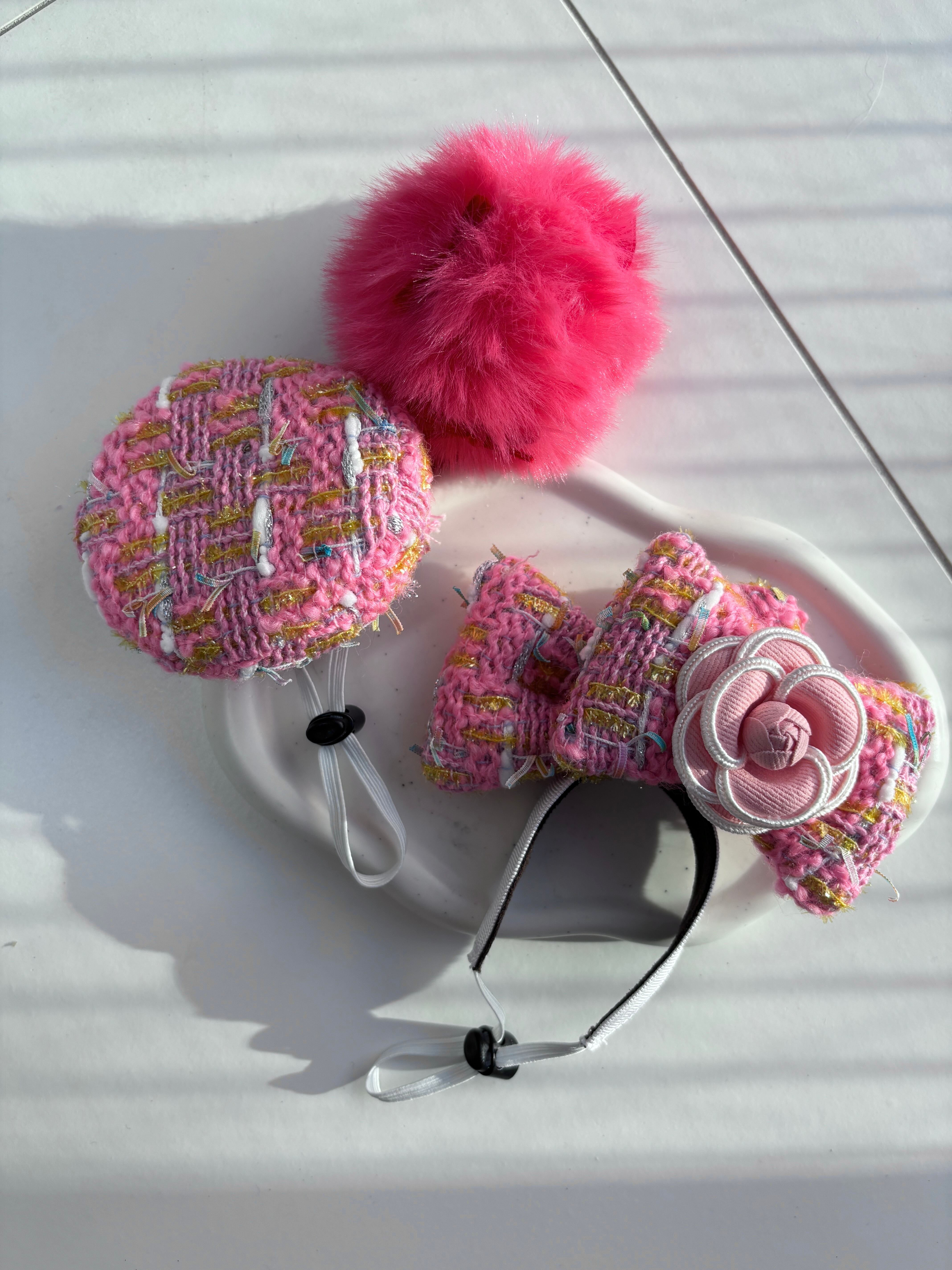 LINTONツイードカメリアリボンカチューシャ | JuetraLis