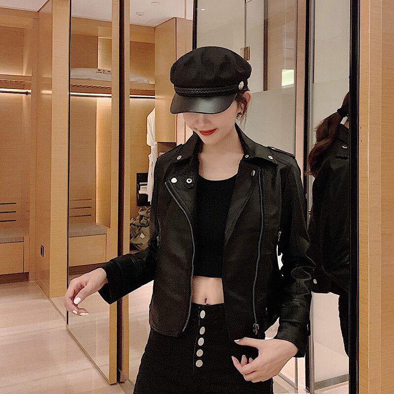 新作ウエア かわいい かっこいい おしゃれな キャメル色 レザー ライダースジャケット レザージャケット Www Qiraatafrican Com