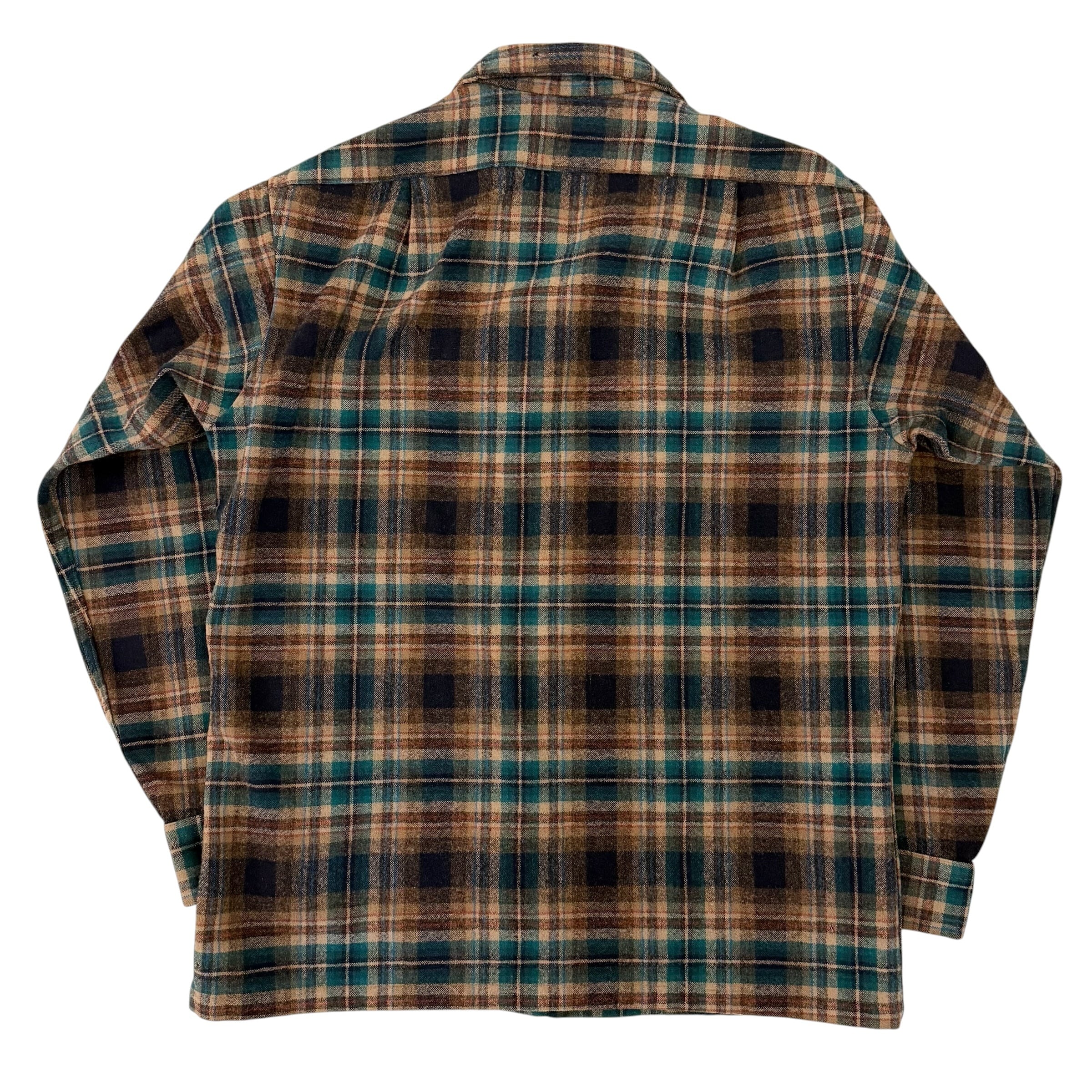 E*T様 70s PENDLETON ボードシャツ 70s PENDLETON BOARD SHIRT 茶×緑 | BerBerJin Yuhodo
