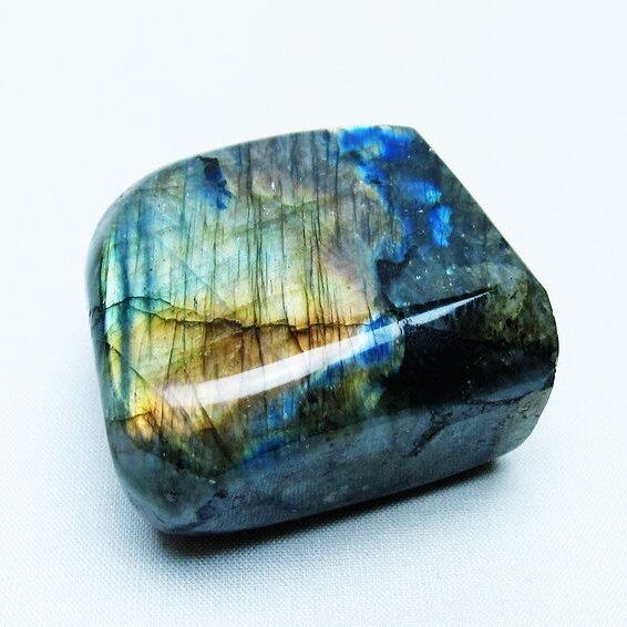 ラブラドライト 原石 一点物 171-7644