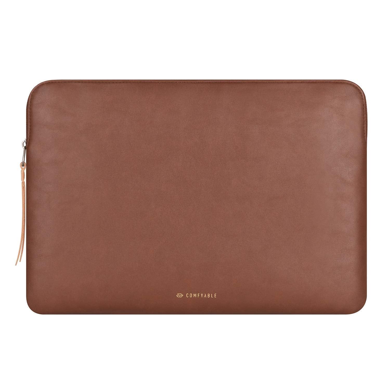 Comfyable タブレットスリーブ iPad Air 11インチ M4 2026 / iPad Pro 11インチ M5 Smart/Magic Keyboard対応 ペンホルダー付き 撥水PUレザーケース ブラウン