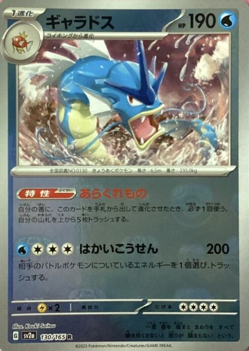 【Bランク】ギャラドス(マスターボール(ミラー)