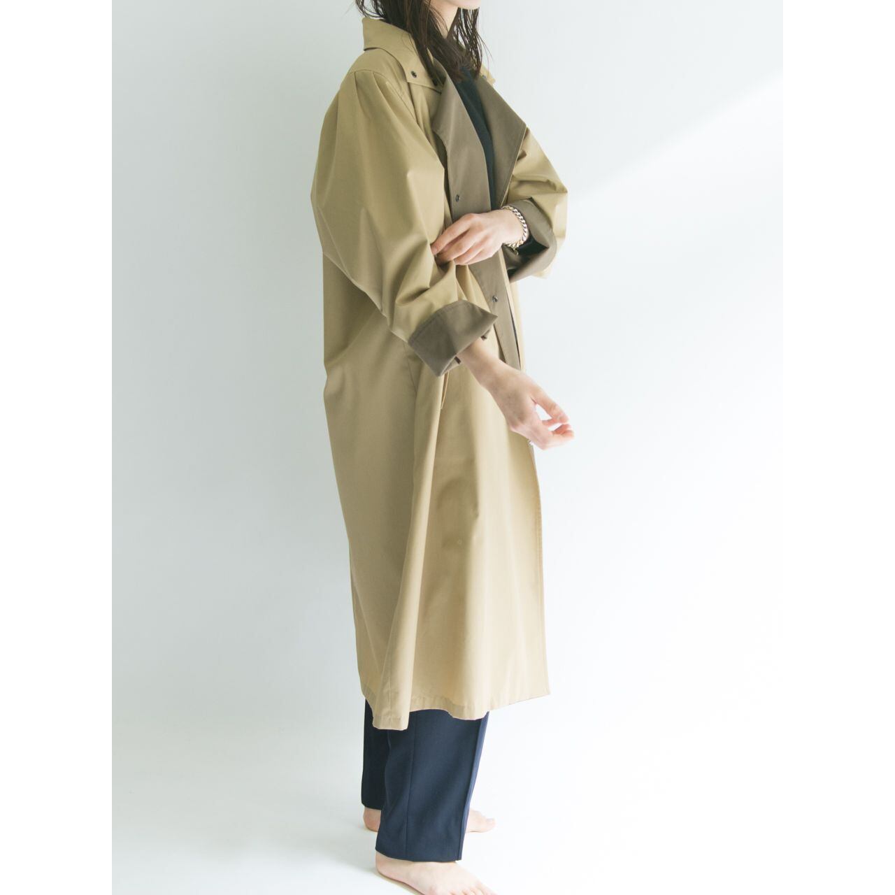 【Sanyo】Made in Japan 90’s trench coat（サンヨー トレンチコート ロングアウター）1d