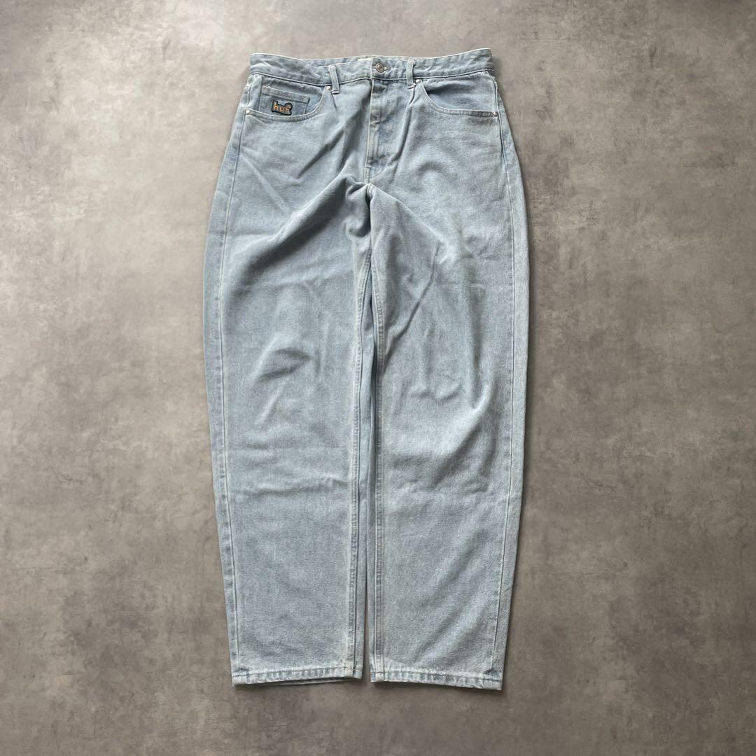HUF CROMER SIGNATURE PANT バギーデニム 極太