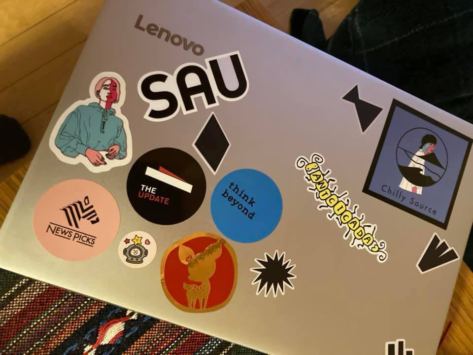 Project SAU logo ステッカー