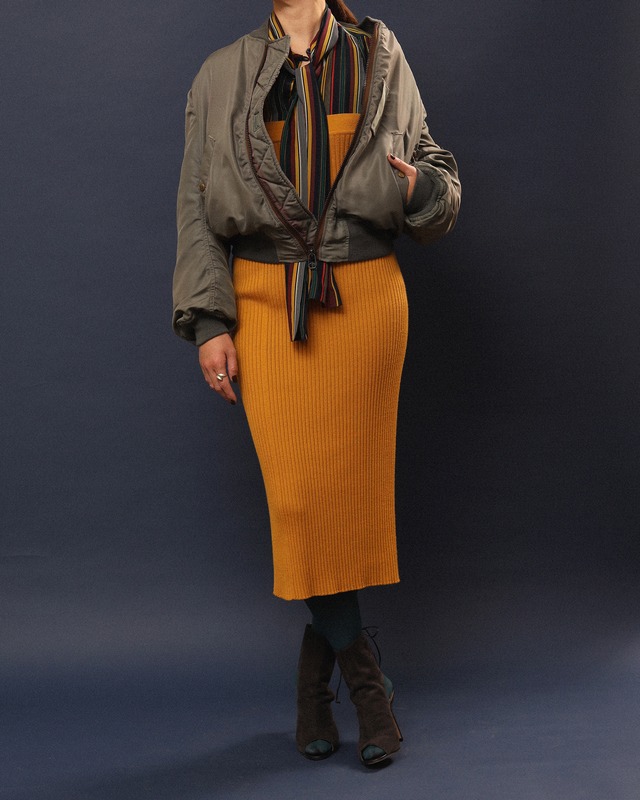 Chloe / Rib Skirt