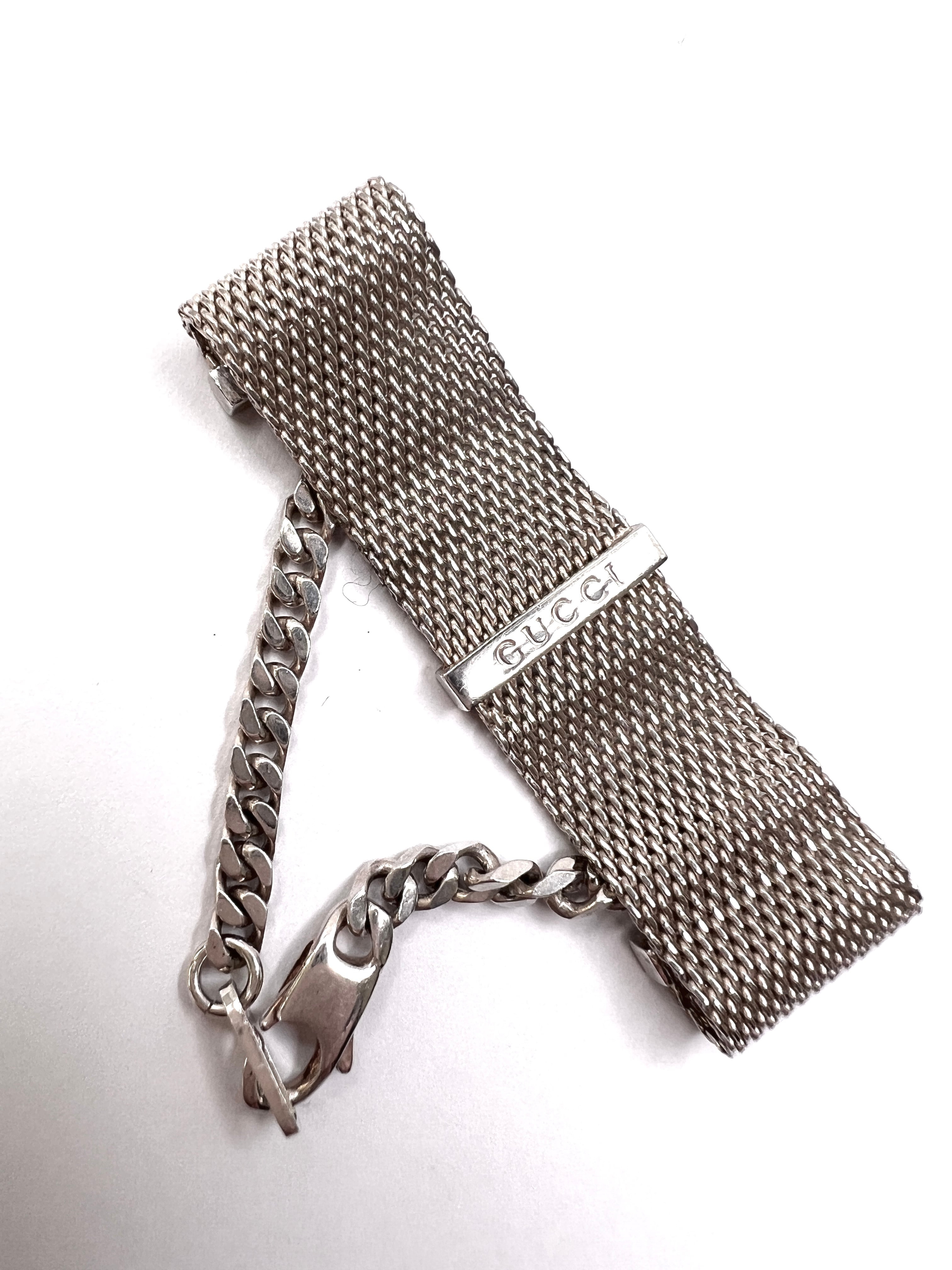 GUCCI Silver Bracelet | MIKOTONORI.