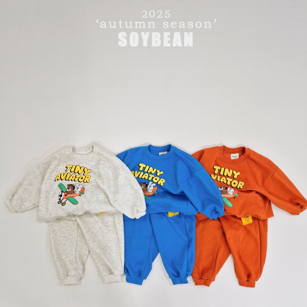 飛行機セット ※ジュニアsize 【soybean】