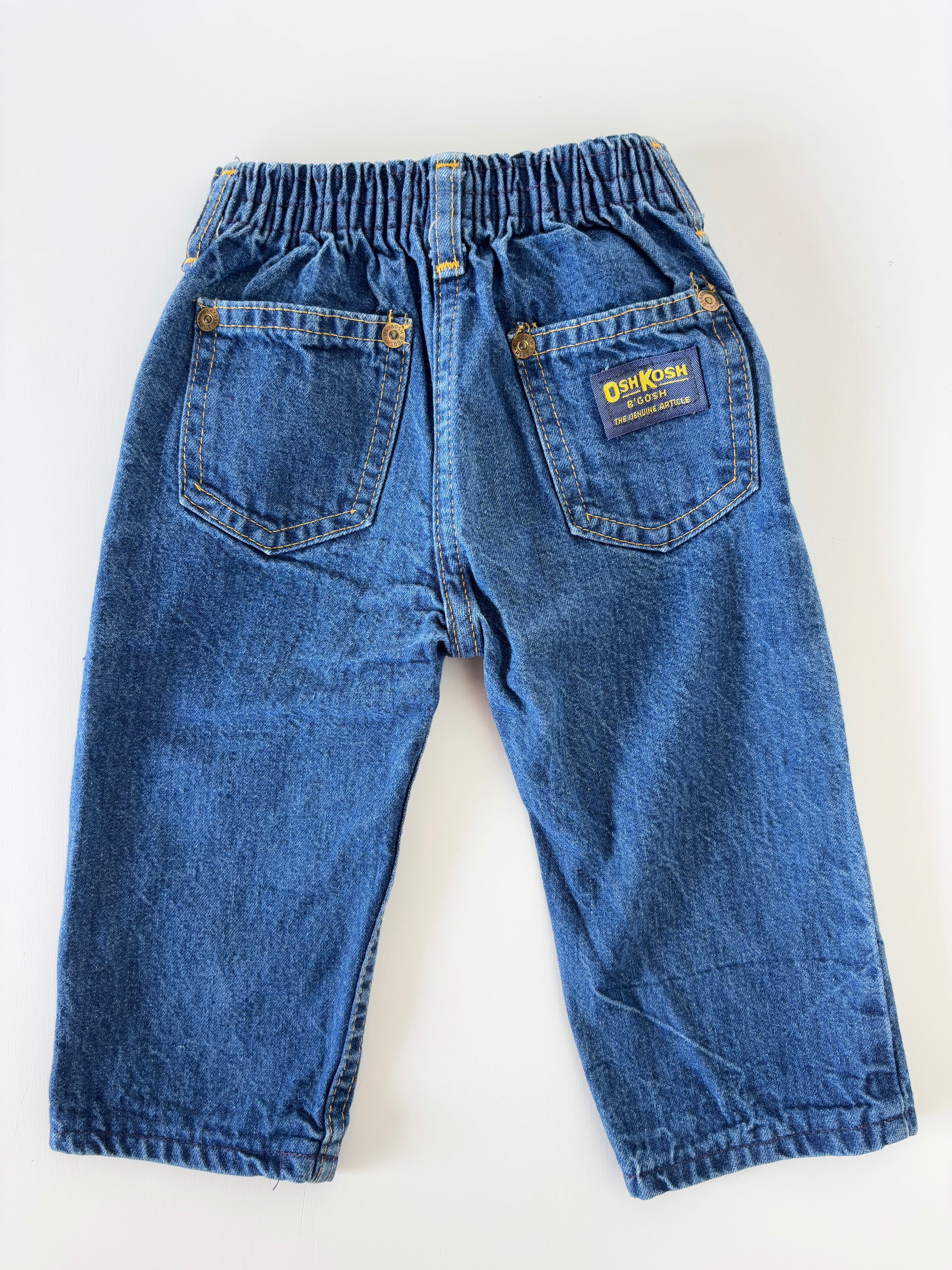 【12m・vintage 】USA製 OSHKOSH デニムパンツ