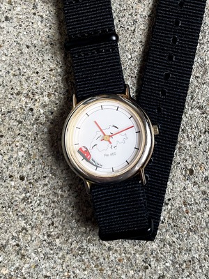 Swiss Re460 Mystery Dial Watch NATO Strap