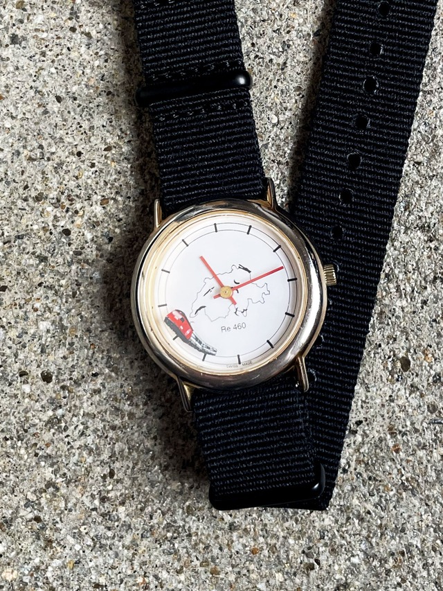 Swiss Re460 Mystery Dial Watch NATO Strap