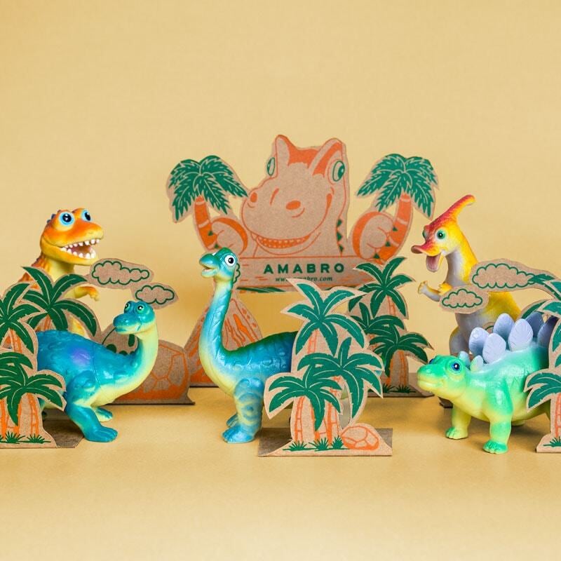 CARTOON ANIMAL DINOSAUR 恐竜オブジェ インテリア雑貨 フィギュア