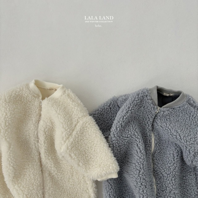 〚予約〛poodle zip suit <baby>