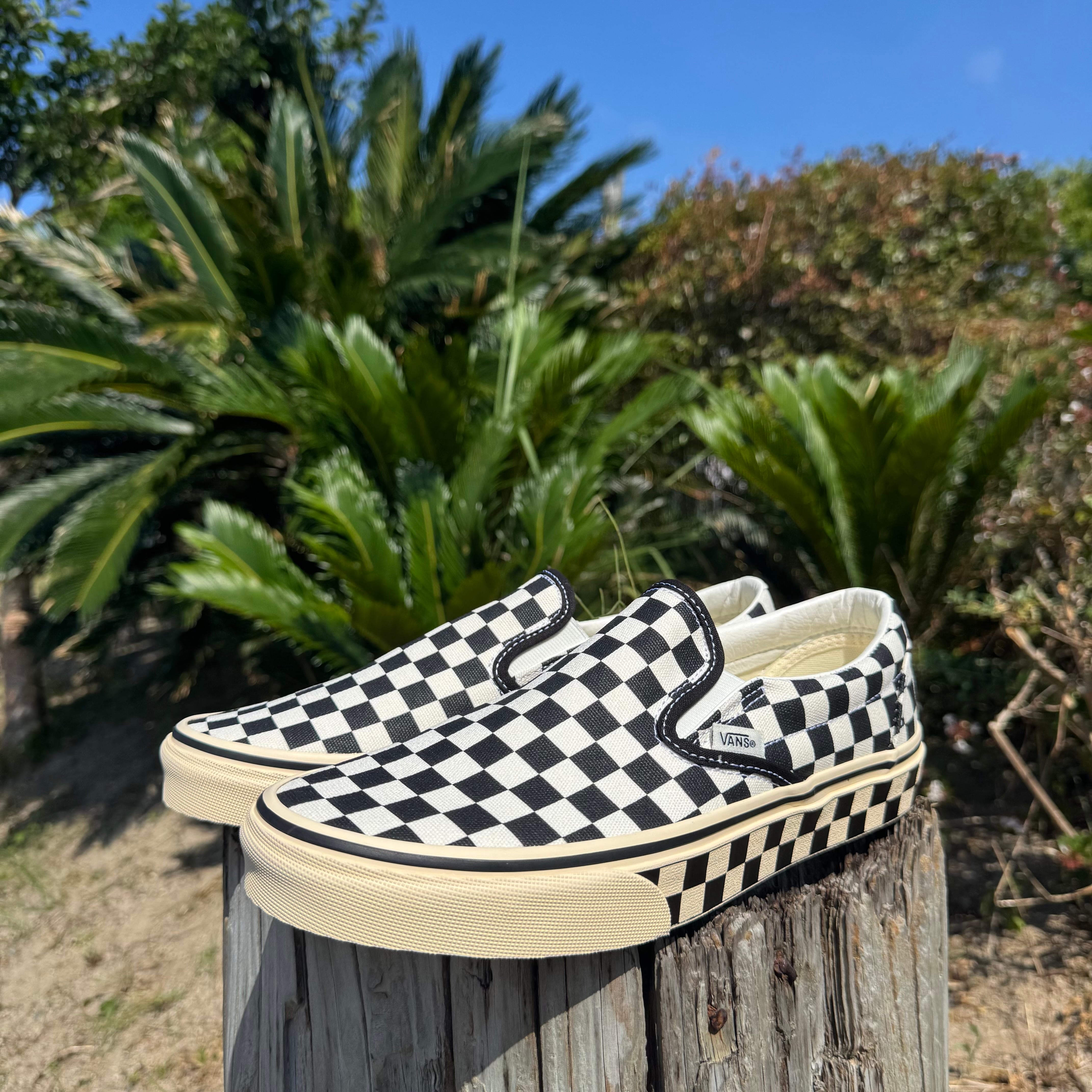 Vans Classic Slip-On Black White Checkerboard