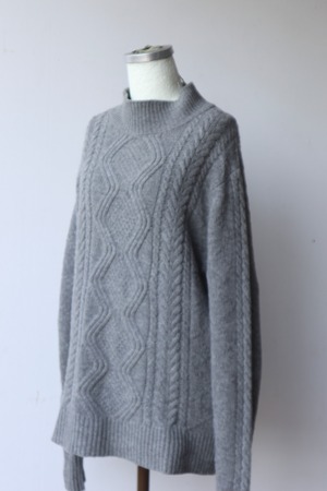 wool knit sweater - made in Italy