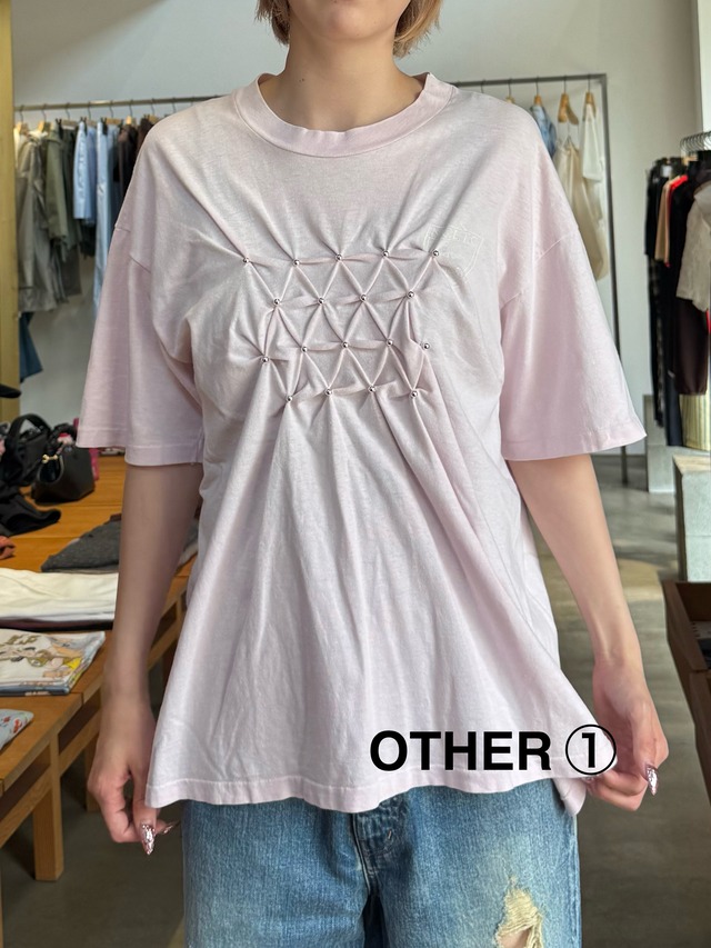 【26SS】Create Clair クリエイトクレイル / REMAKE T-FRONT