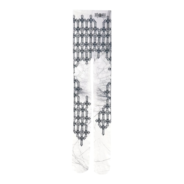 【IIIMIII】Whitetotem printed stocking