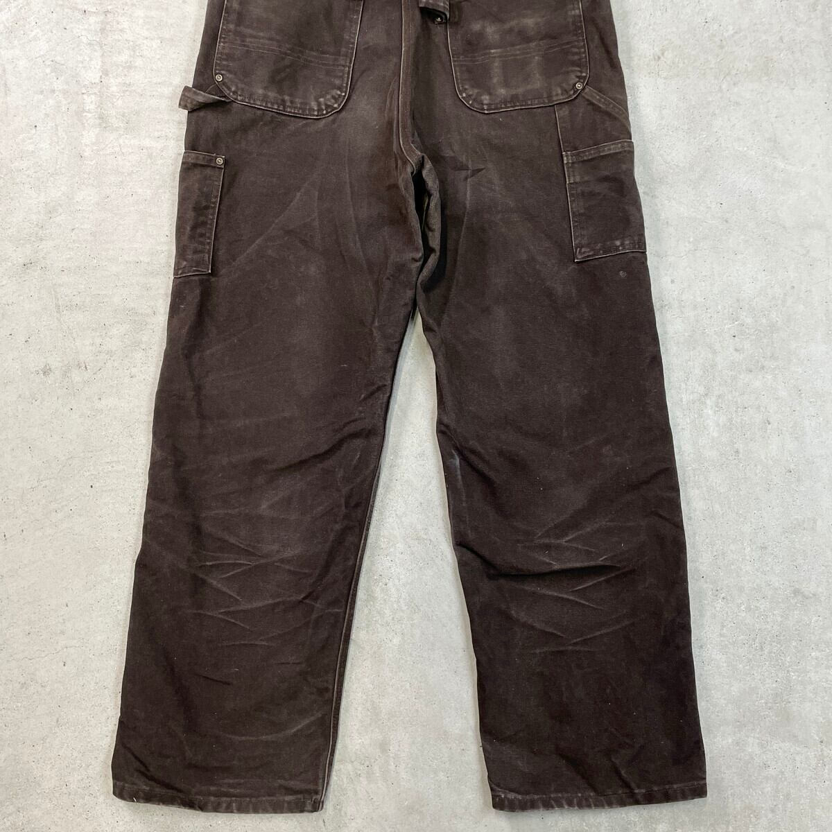 Carhartt カーハート ダック地 ダブルニー オーバーオール メンズW35