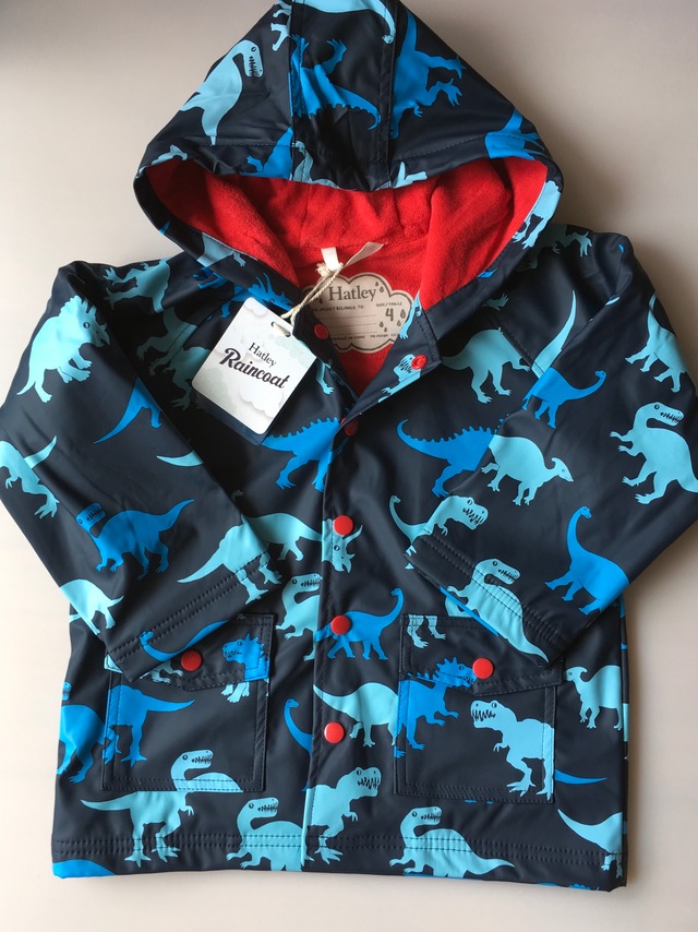 SALE　Hatley 恐竜たち　Boy'sレインコート 　Lots Of Dinosaur　Boy’s Rain Coat