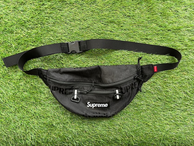 Supreme WAIST BAG BLACK 53454