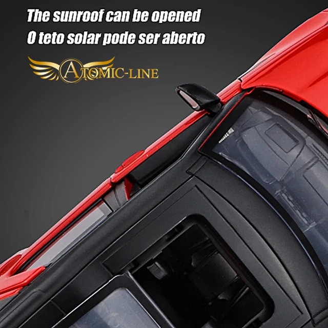 ランドローバー ディスカバリー 1/24 ミニカー 全4色 ライト点灯 エンジンサウンド 合金モデル 模型 ジオラマ