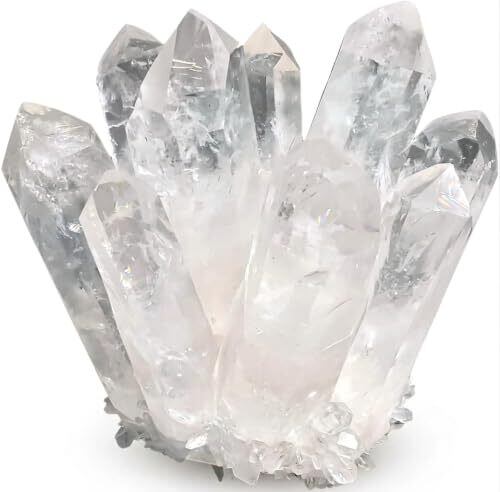 D383-5〕彫刻品 水晶 フクロウ彫り ふくろう 梟 置物 天然石【メール便