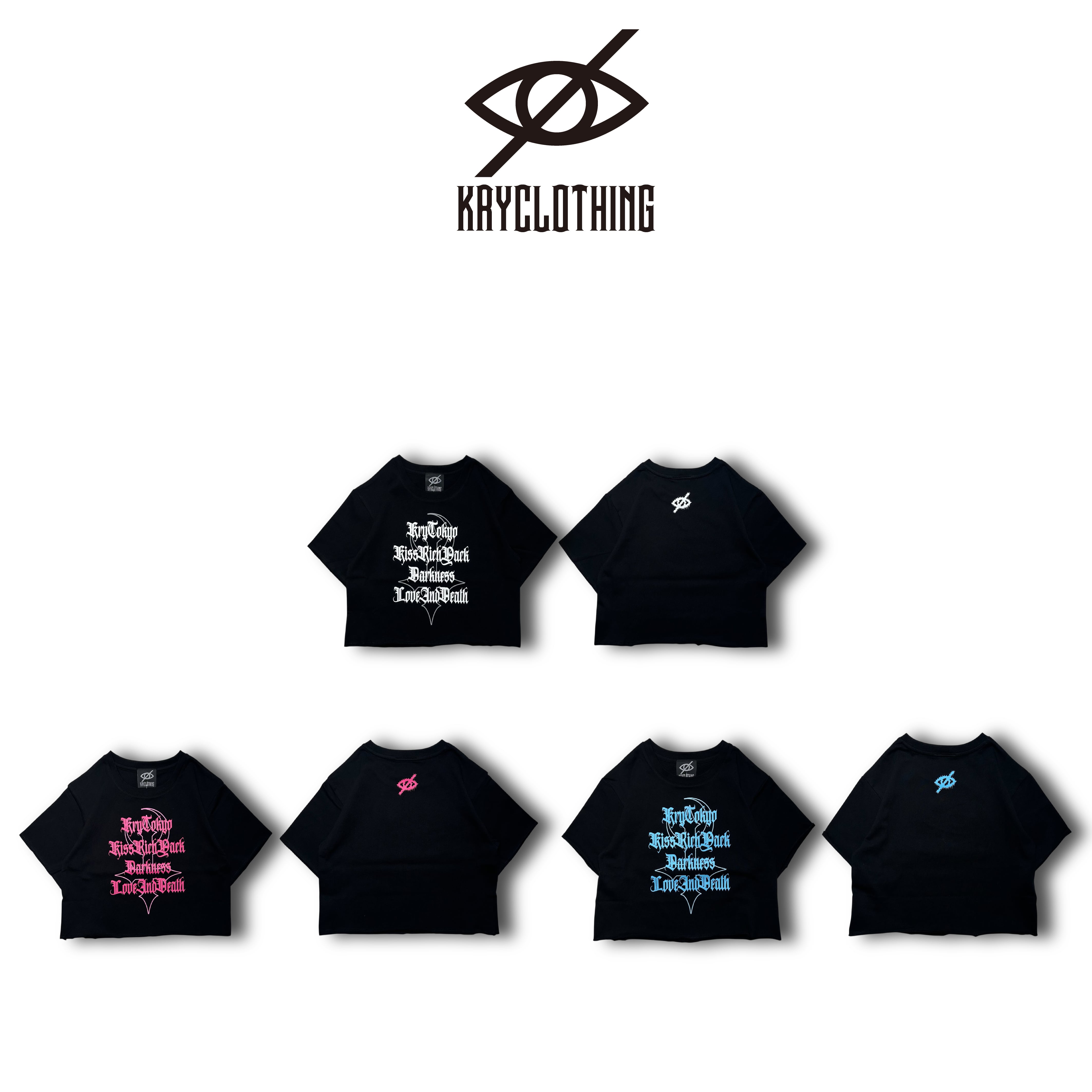 kry clothing 「KOTOBAEHON high」 tシャツ 原宿店オープン記念T」 | KRY clothing