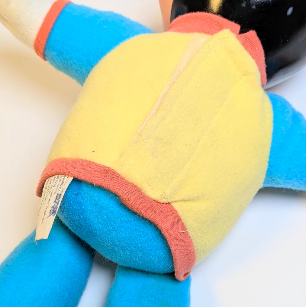 ☆VINTAGE 1990☆ 【 DISNEY / ディズニー ミッキーマウス ( Mickey Mouse ) 】Mickey Mouse Face Lights Up Bedtime doll / パジャマミッキー / ぬいぐるみ / plush toy 〚アメリカン雑貨 アメトイ〛