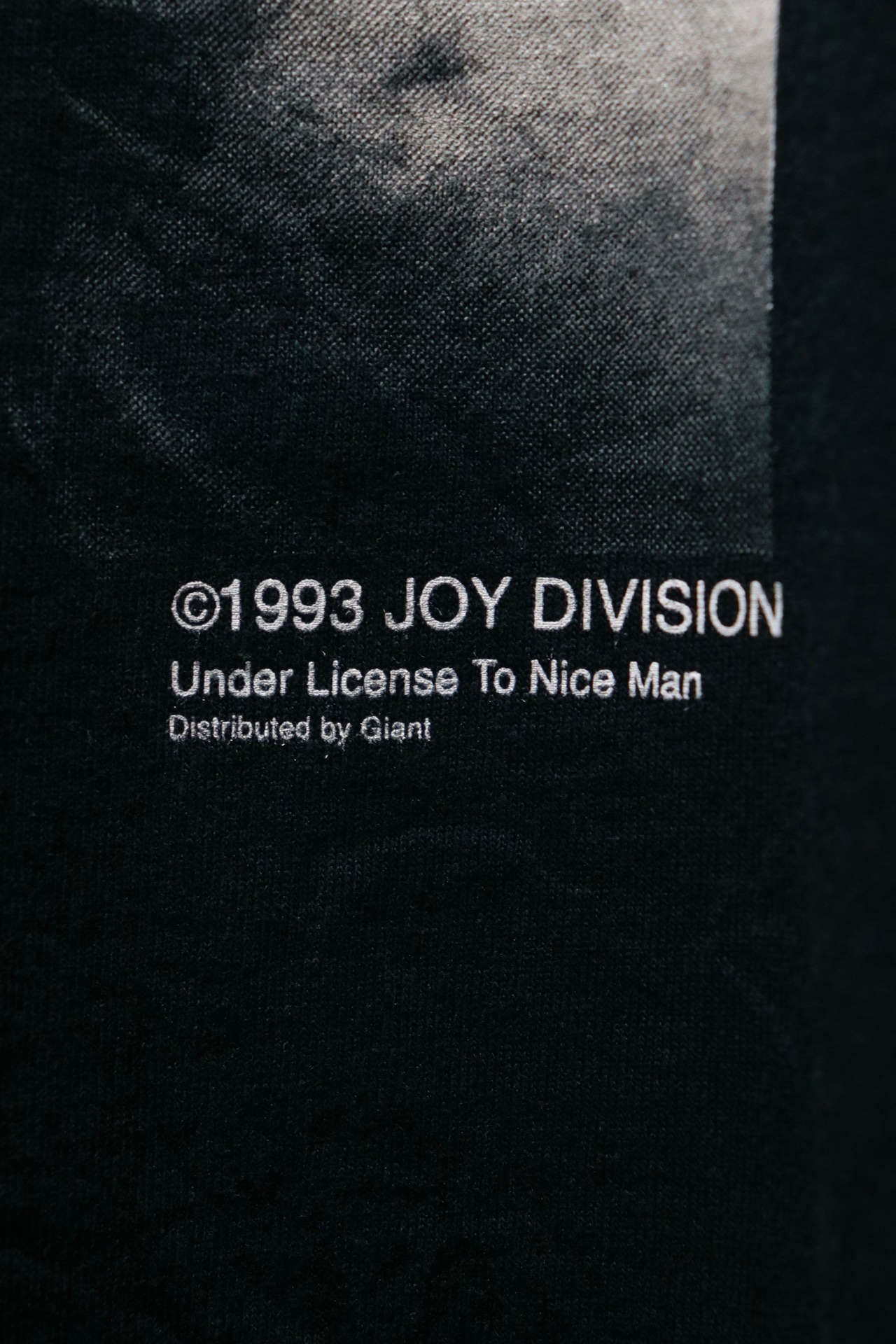 Joy Division 1993 "Love Will Tear Us Apart" t shirt