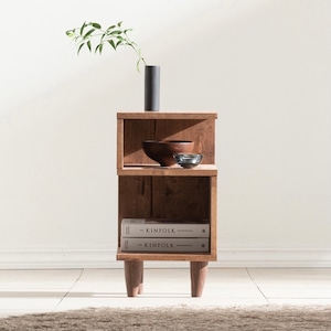 gumtree natural side table 2colors / ゴムの樹 ナチュラル サイドテーブル 原木 棚 韓国 北欧 インテリア 雑貨