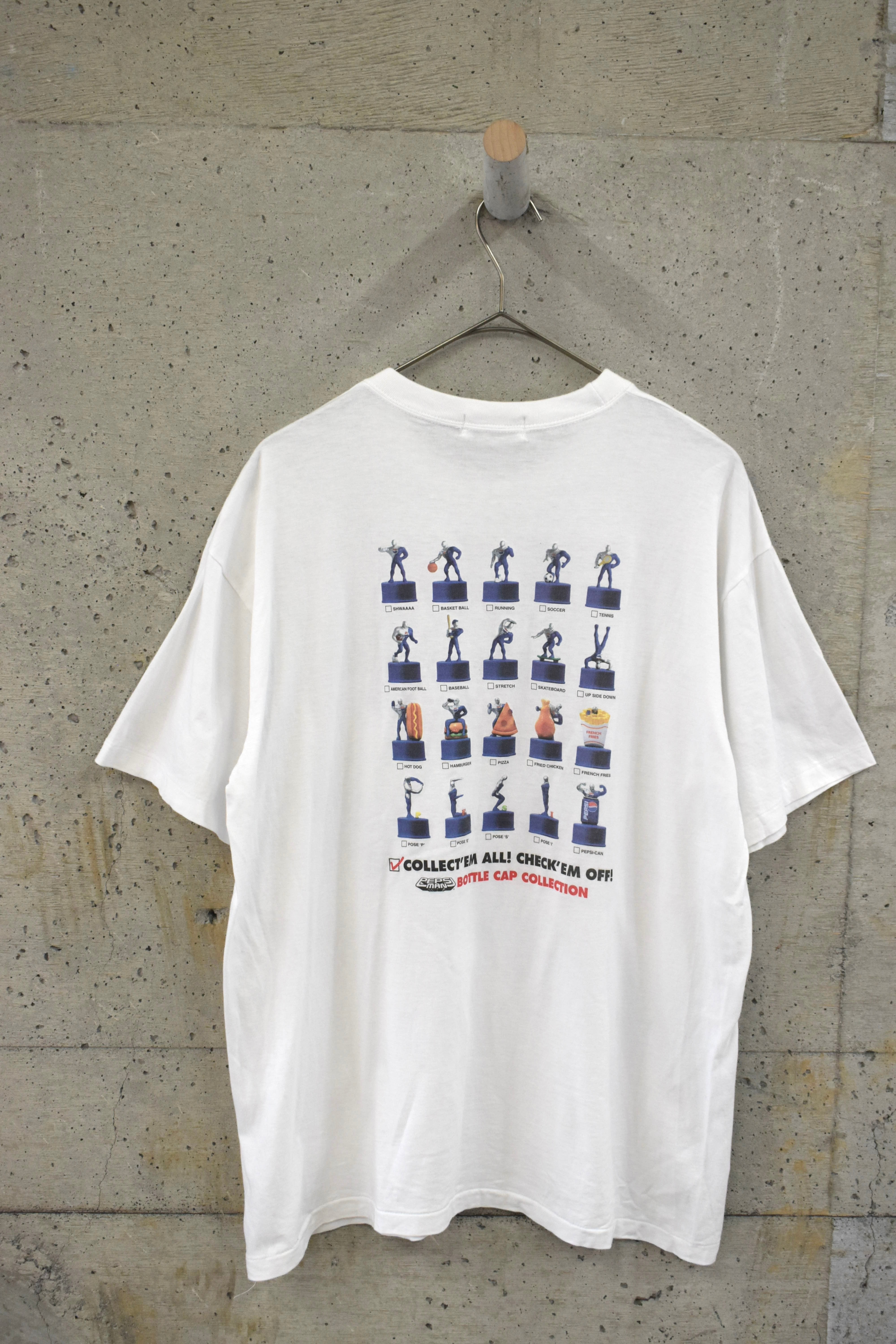 PEPSI Man Bottle Cap Collection T-Shirt