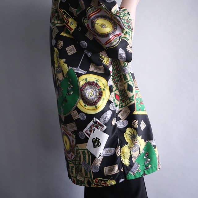 casino item multi graphic loose h/s shirt