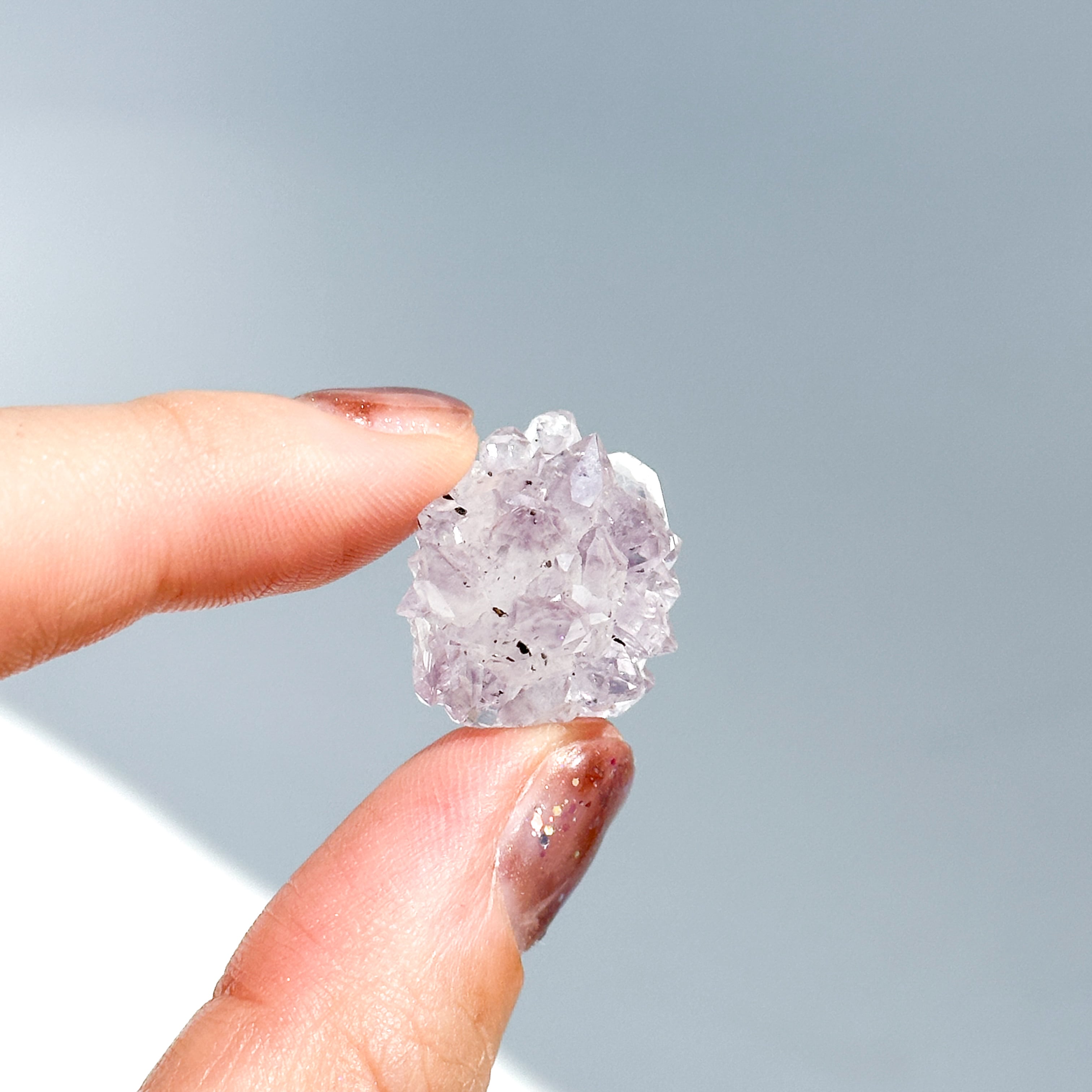 ウルグアイ産フラワーアメジスト 原石71◇ Flower Amethyst ◇天然石