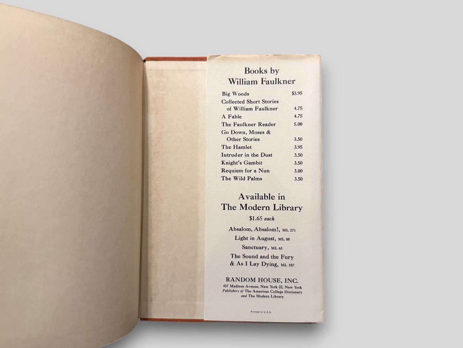 SL1279】【FIRST EDITION】【FIRST PRINTING】The Town(1957) /William