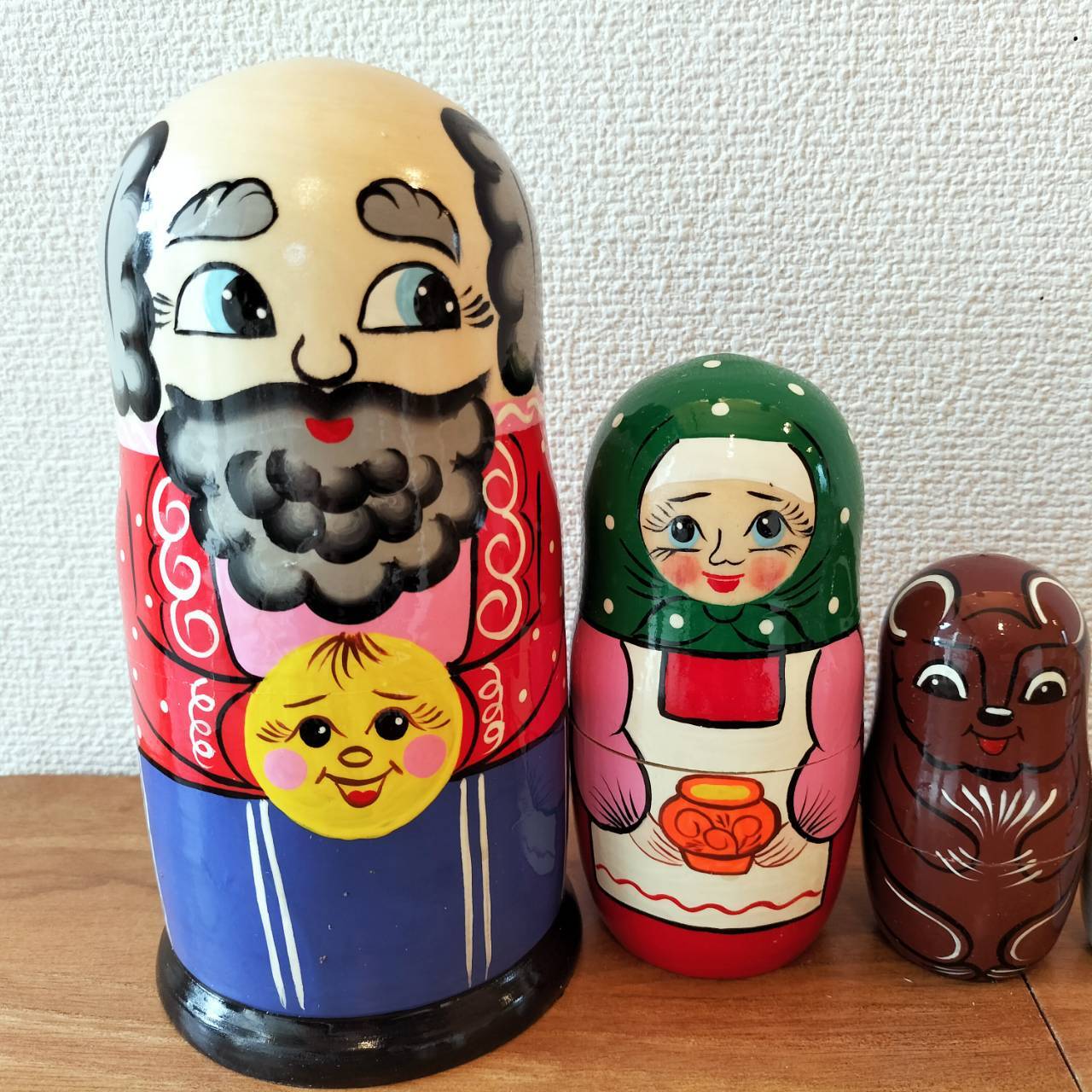 MTP097】北欧ロシア雑貨のマトリョーシカ 【おだんごぱん MTP097】北欧ロシア雑貨のマトリョーシカ 【おだんごぱん