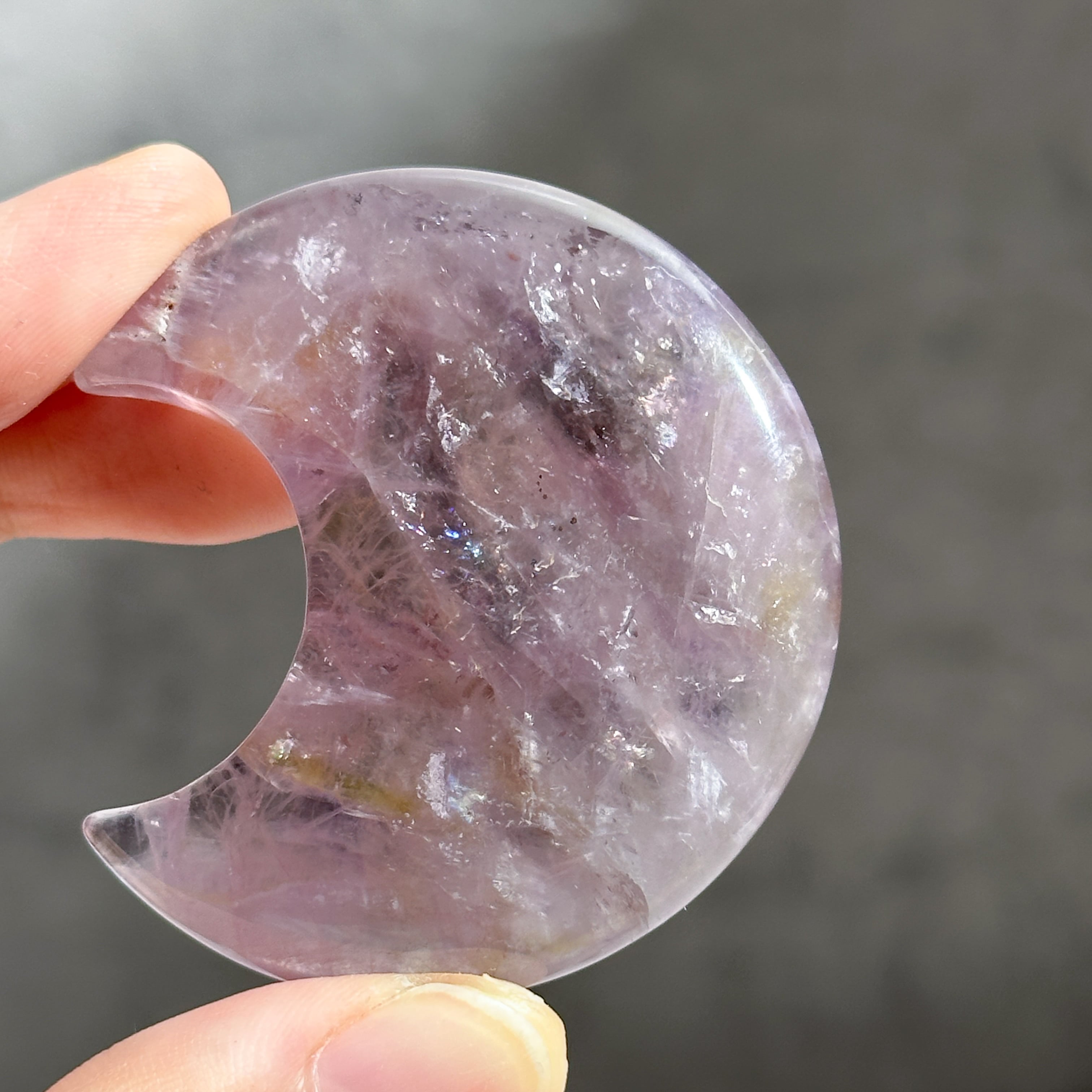 アメジスト 三日月03◇ Amethyst ◇天然石・鉱物・パワーストーン
