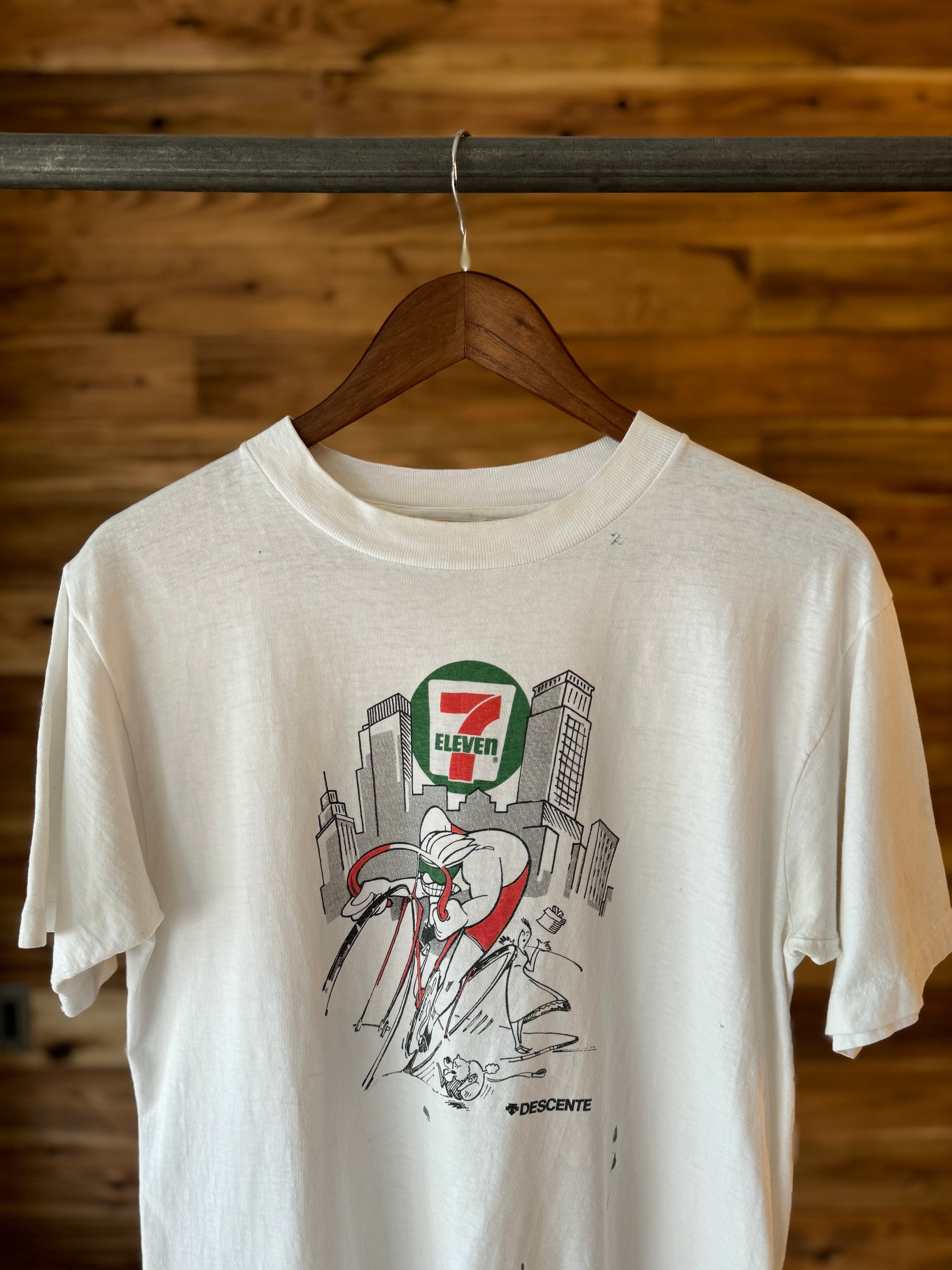 ONEITA DESCENTE Seven eleven セブンイレブン Tee Tシャツ ONEITA DESCENTE Seven eleven セブンイレブン Tee Tシャツ